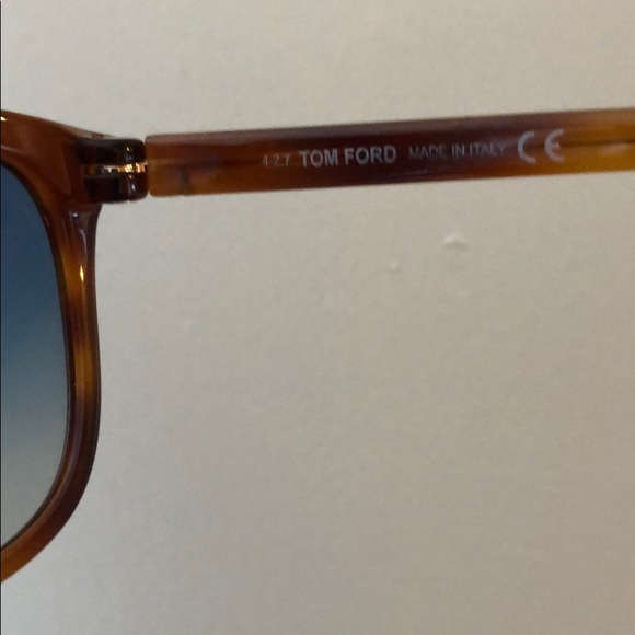 Tom Ford blue tinted unisex sunglasses - Picture 7 of 7
